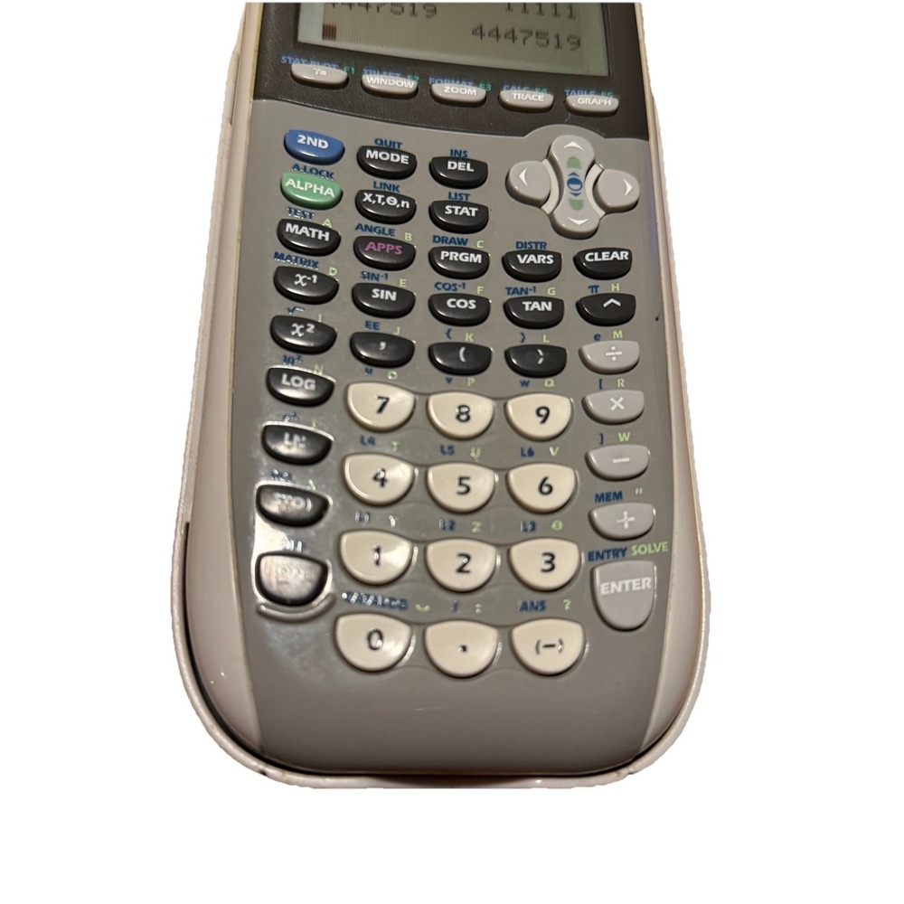 Texas Instruments TI-84 Plus Silver Edition Graphing Calculator Tested - Picture 4 of 6